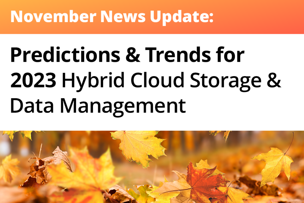 Hybrid Cloud Storage and Data Management Predictions