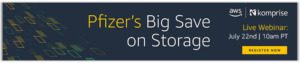 Pfizer-Storage-Savings-Komprise-AWS-webinar-promo