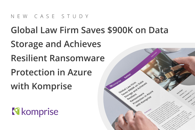 Katten Law Komprise case study