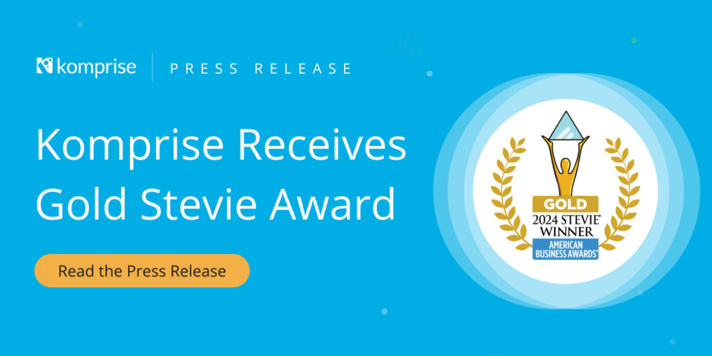 stevie award winner komprise