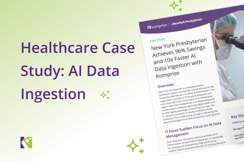 Komprise AI Data Ingestion Case Study