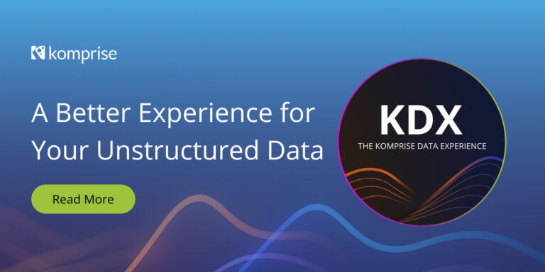 Komprise Data Experience